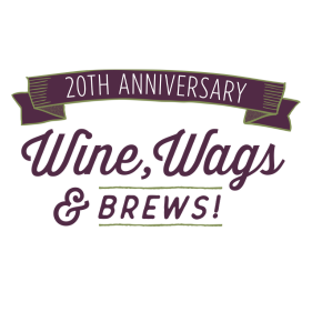 Wine, Wags & Brews 2025 - logo